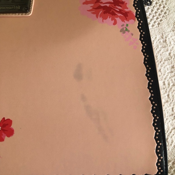 🌸Loungefly Floral Hermione and Luna large bag - Pink - Picture 11 of 12